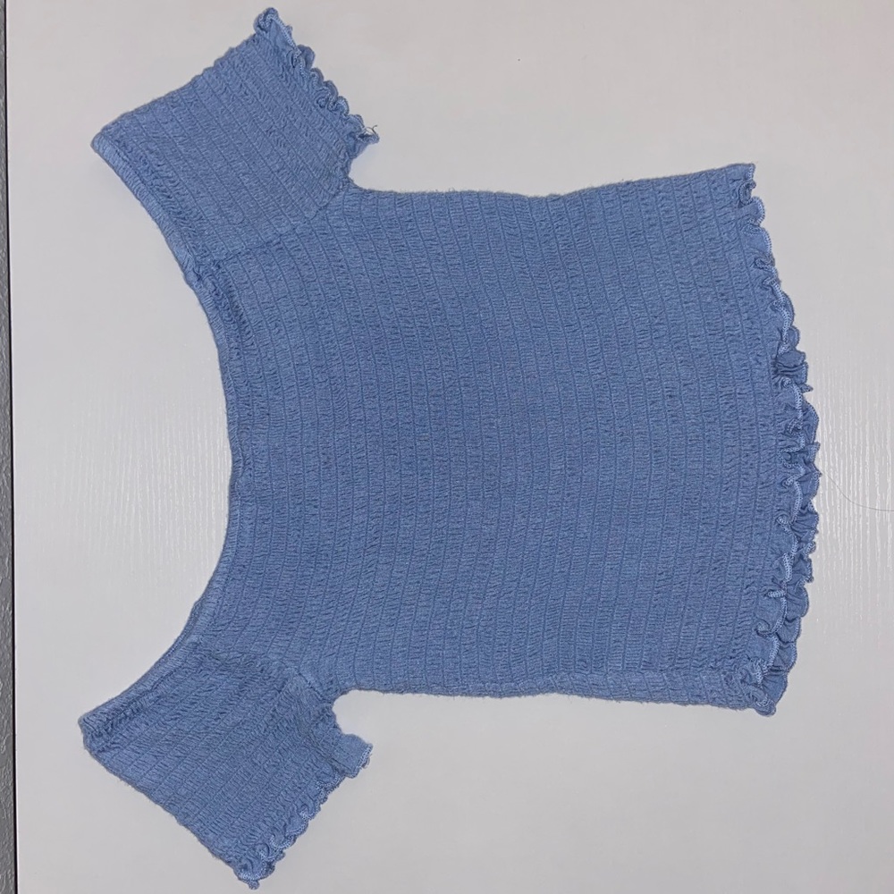 Smocked off the shoulder tilly’s top